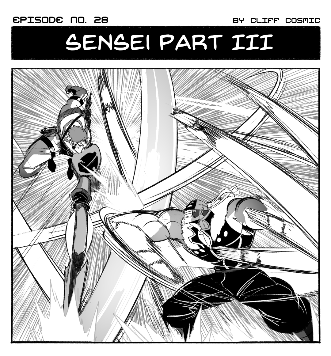 Sensei Part III panel 1